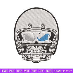 skull helmet detroit lions embroidery design, lions embroidery, nfl embroidery, sport embroidery, embroidery design. (2)