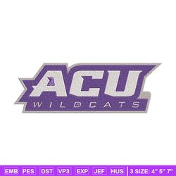 abilene christian logo embroidery design, sport embroidery, logo sport embroidery, embroidery design,ncaa embroidery