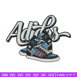 adidas logo embroidery design, rugrats embroidery, embroidery file, anime embroidery, adidas shirt, digital download