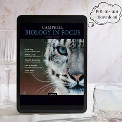campbell biology in focus (2nd edition), e-books, pdf instant download