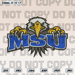 ncaa logo embroidery designs ,morehead state eagles logos embroidery designs,machine embroidery pattern