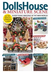 digital magazine dollshouse and miniature scene