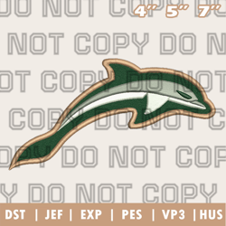 jacksonville dolphins logos embroidery designs,ncaa logo embroidery designs, sport embroidery ,instant download
