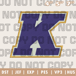 kent state golden flashes logo embroidery designs,ncaa logo embroidery designs, sport embroidery ,instant download