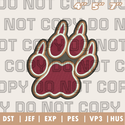 lafayette leopards logo embroidery designs,ncaa logo embroidery designs, sport embroidery ,instant download