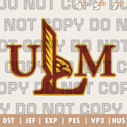 louisiana monroe warhawks logo embroidery designs,ncaa logo embroidery designs, sport embroidery ,instant download