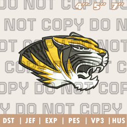 missouri tigers logo embroidery designs,ncaa logo embroidery designs, sport embroidery ,instant download