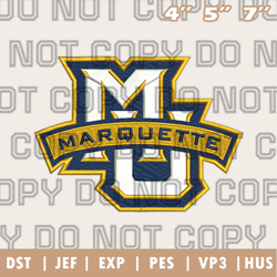 marquette golden eagles logo embroidery designs,ncaa logo embroidery designs, sport embroidery ,instant download