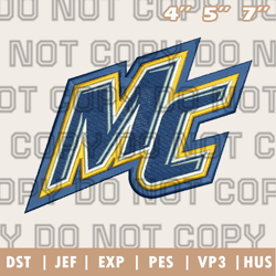 merrimack warriors logo embroidery design,ncaa logo embroidery designs, sport embroidery ,instant download