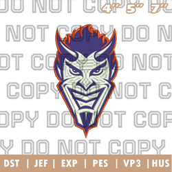 northwestern state demons logos embroidery design, ncaa logo embroidery designs, sport embroidery ,instant download