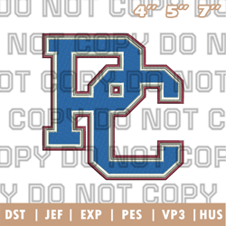 presbyterian blue hose logo embroidery designs, ncaa logo embroidery designs, sport embroidery ,instant download