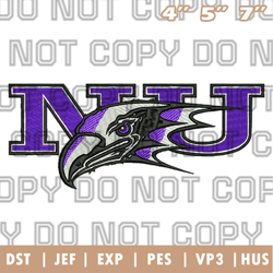 niagara purple eagles logo embroidery designs, ncaa logo embroidery designs, sport embroidery ,instant download