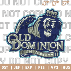 old dominion monarchs logo embroidery designs, ncaa logo embroidery designs, sport embroidery ,instant download