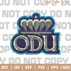 old dominion monarchs logos embroidery designs, ncaa logo embroidery designs, sport embroidery ,instant download