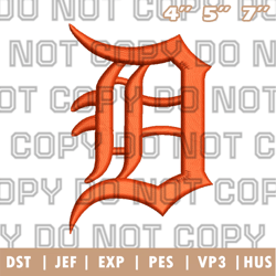 detroit tigers cap logo embroidery design, mlb logo embroidery designs, sport embroidery ,instant download