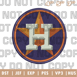 houston astros alternate logo embroidery design, mlb logo embroidery designs, sport embroidery ,instant download