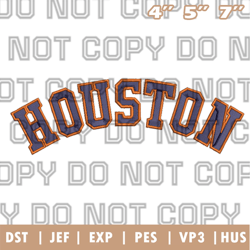 houston astros jersey logo embroidery design, mlb logo embroidery designs, sport embroidery ,instant download