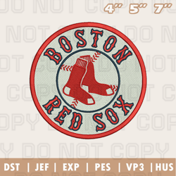 boston red sox alternate logo embroidery design, mlb logo embroidery designs, sport embroidery ,instant download