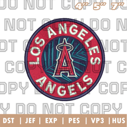 los angeles angels alternate logo embroidery design, mlb logo embroidery designs, sport embroidery ,instant download