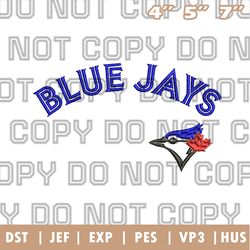 toronto blue jays jersey logos embroidery design, mlb logo embroidery designs, sport embroidery ,instant download