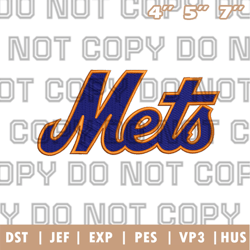 new york mets alternate logo embroidery design, mlb logo embroidery designs, sport embroidery ,instant download