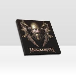 megadeth frame canvas print, wall art home decor