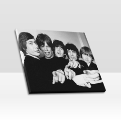 rolling stones frame canvas print, wall art home decor poster