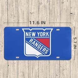 new york rangers license plate