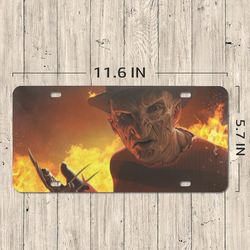 Freddy Krueger License Plate