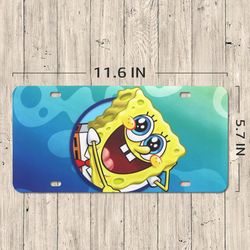 Spongebob License Plate