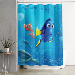 finding nemo dory shower curtain