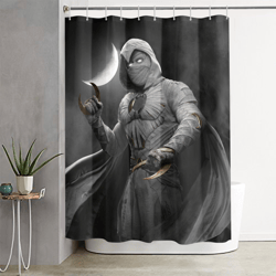 moon knight shower curtain