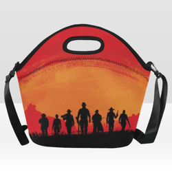 red dead redemption neoprene lunch bag, lunch box