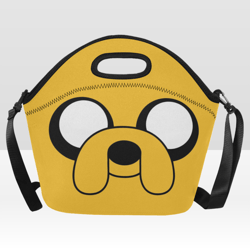 jake the dog neoprene lunch bag, lunch box