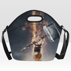 thor neoprene lunch bag, lunch box