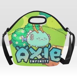 axie neoprene lunch bag, lunch box