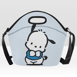 pochacco neoprene lunch bag, lunch box