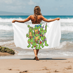 ninja turtles beach towel