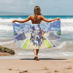 genshin impact beach towel