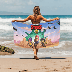 brawl stars beach towel