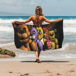 fnaf beach towel