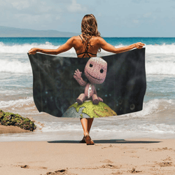 littlebigplanet beach towel