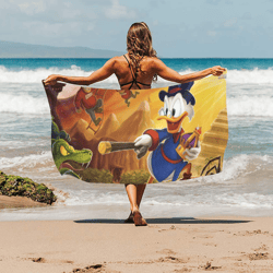 ducktales beach towel