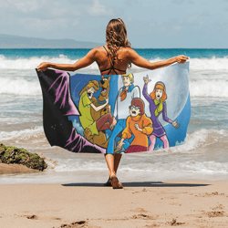 scooby doo beach towel