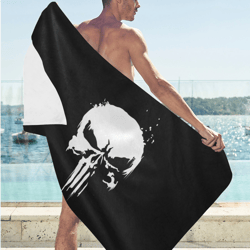 punisher beach towel