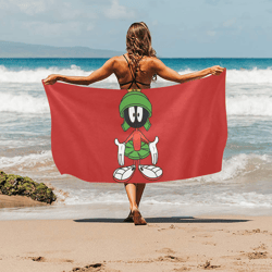 marvin the martian beach towel