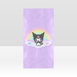 kuromi kitty beach towel