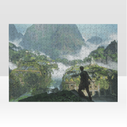 uncharted jigsaw puzzle wooden