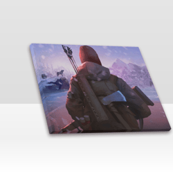 the long dark frame canvas print