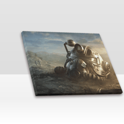 fallout frame canvas print